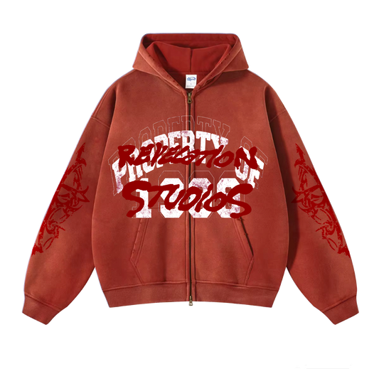 Revelation Studios Hoodie Red